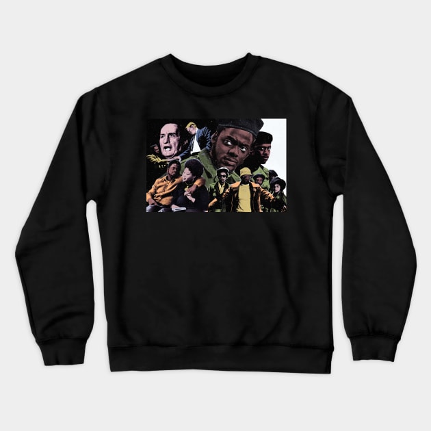 judas and the black messiah Crewneck Sweatshirt by vintageclub88